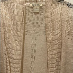 Lucky brand long duster beautiful golden color and very detailed design